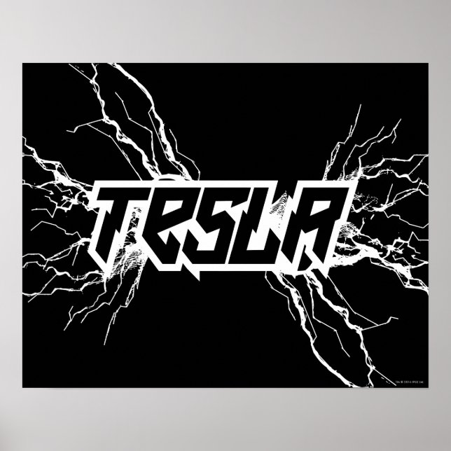 Poster Tesla (Frente)