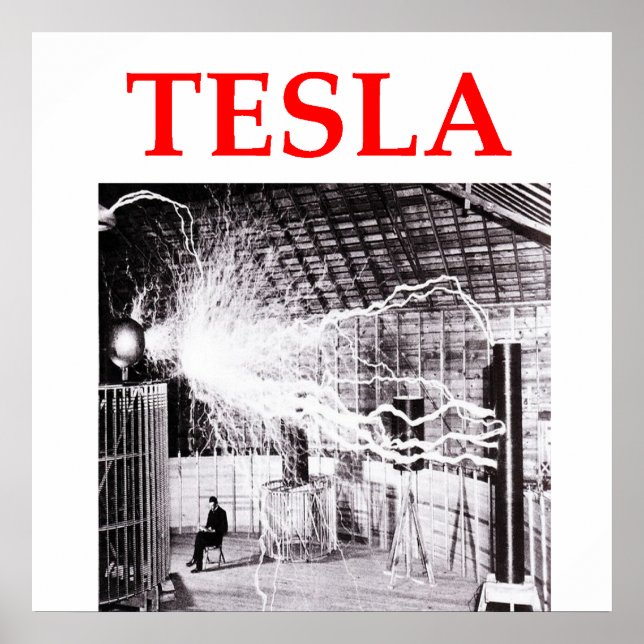 Poster tesla (Frente)