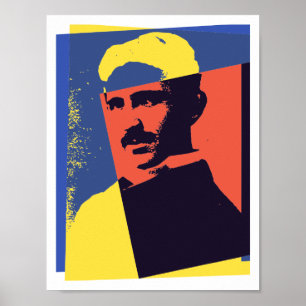 Poster Tesla Pop Art