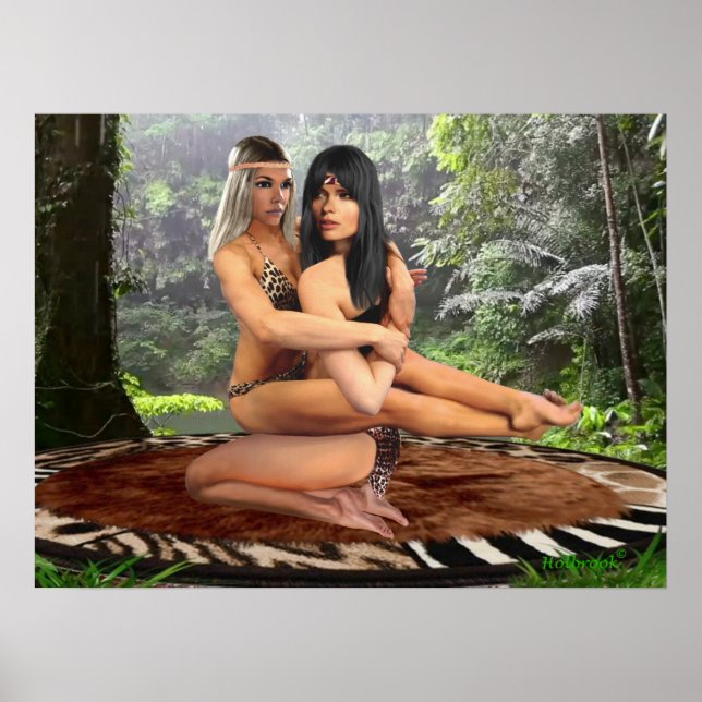 POSTER TESOURAS DE TARZANA LUANA #3 (Frente)