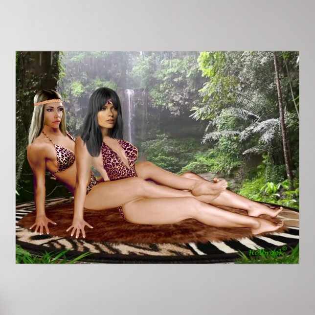 POSTER TESOURAS TARZANA LUANA #4 (Frente)