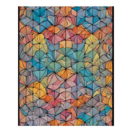 Pôster Tesselação no Neoprene Nexus