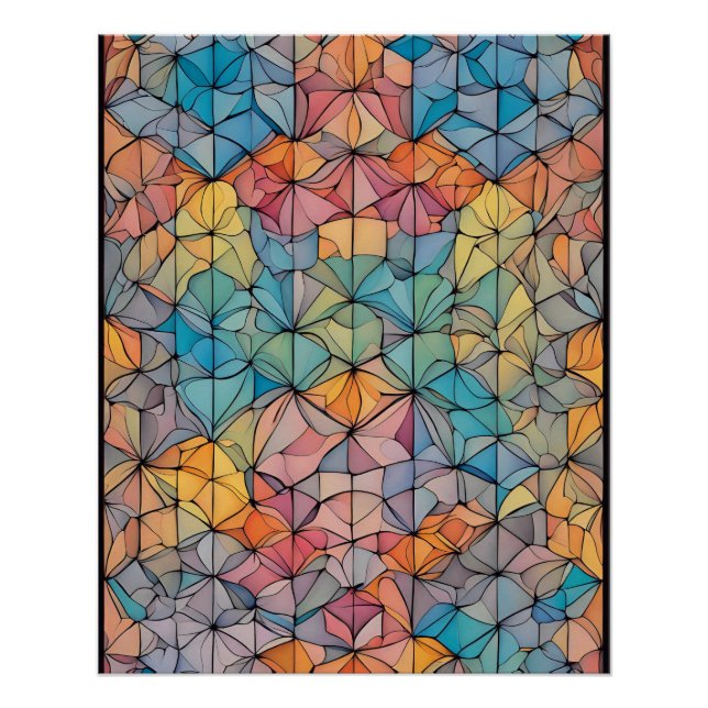 Pôster Tesselação no Neoprene Nexus (Frente)