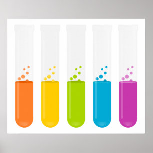 Pôster test-tubes-155769  test tubes reagents chemistry e