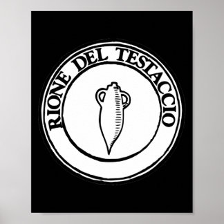 Poster Testaccio District - Symbol Of The Districts Of Ro