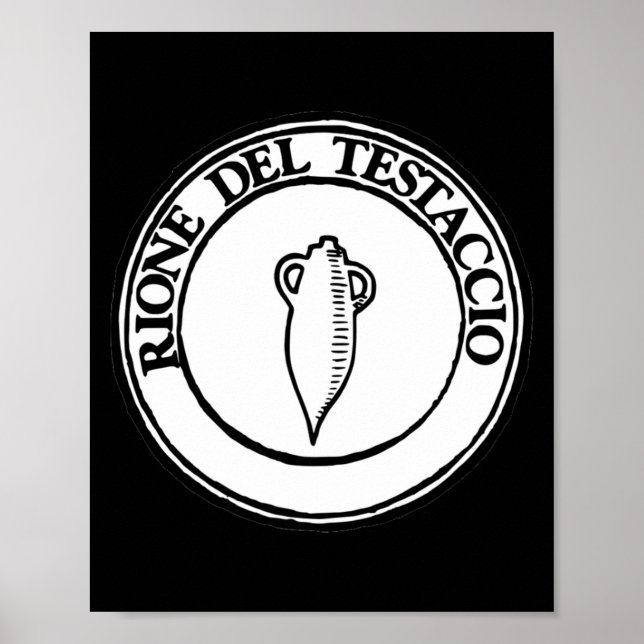 Poster Testaccio District - Symbol Of The Districts Of Ro (Frente)