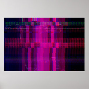 Poster Testar textura de falha da tela