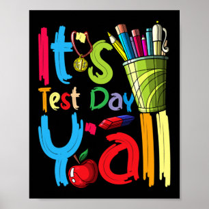 Poster Teste de Amortização de Yall no Dia de Teste 22
