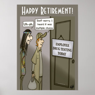 Poster Teste de Drogas do Funcionário