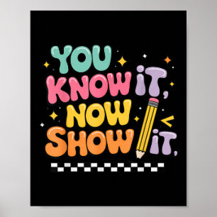 Poster Teste de Estado Motivacional Dia do Teste Você Sab