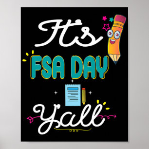 Poster Teste T Shirt State Test Day Gift S