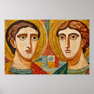 Poster Testemunhas de cura de Cosmas e Damian