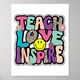 Poster Testemunho De Ck Para Escola O Amor Inspira Profes