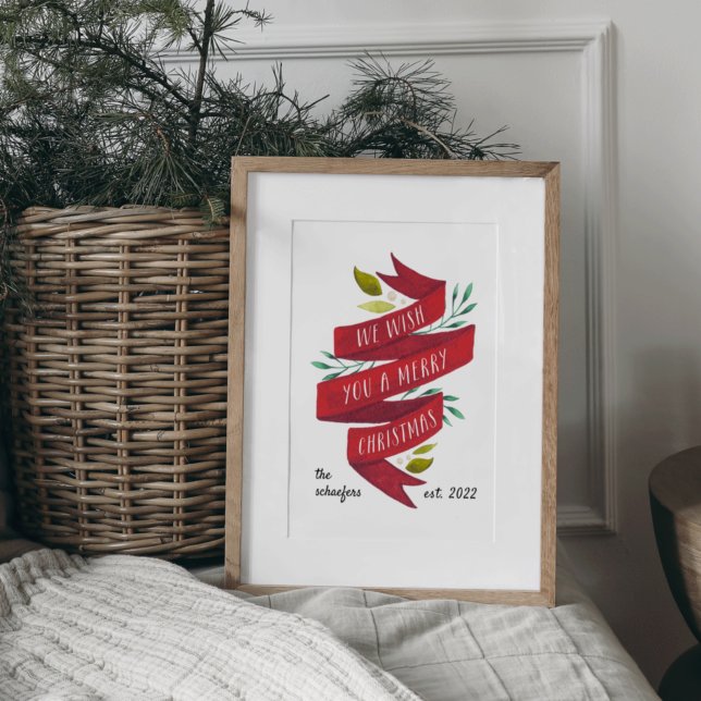 Poster Testemunhos Festivos | Feriado de Natal Personaliz (Criador carregado)