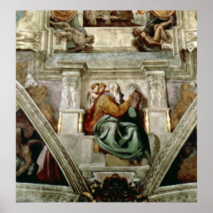 Poster Teto da capela de Sistine, 1508-12
