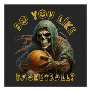Pôster Teto do crânio   Camisa de Halloween de esqueleto 