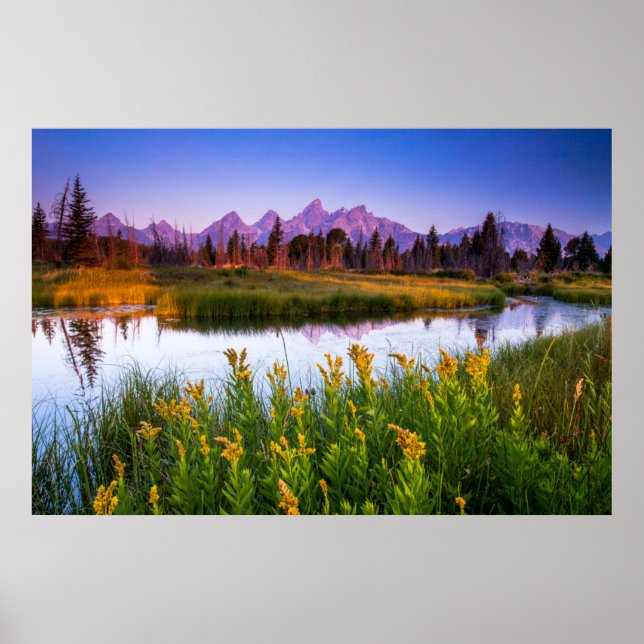 Poster Teton Sunrise (Frente)