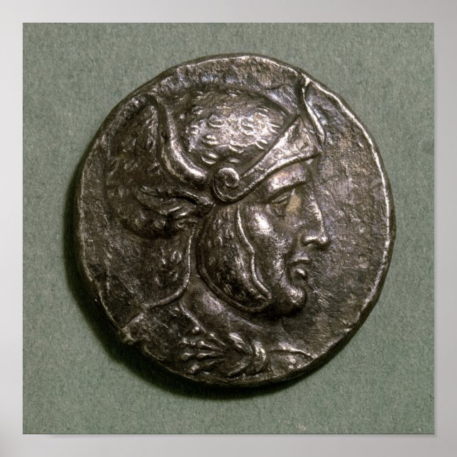 Pôster Tetradrachma de Seleuco I Rei da Síria (Frente)