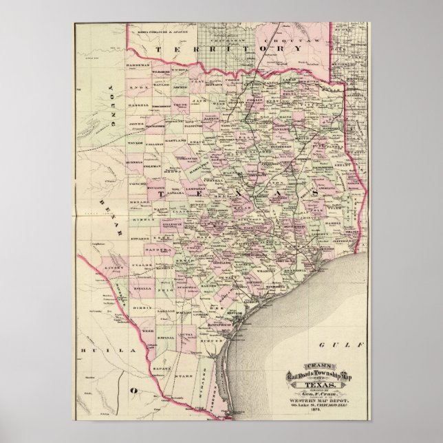 Pôster Texas 10 (Frente)