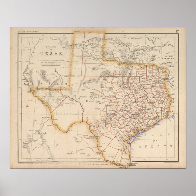 Pôster Texas 6 (Frente)