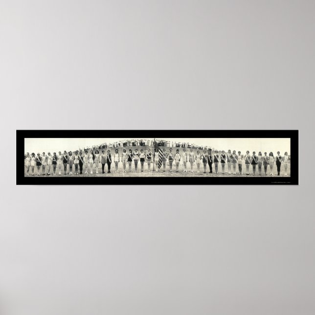 Poster Texas Beauty Pageant Photo 1928 (Frente)