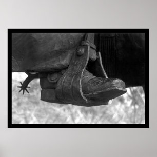 Poster Texas Boot