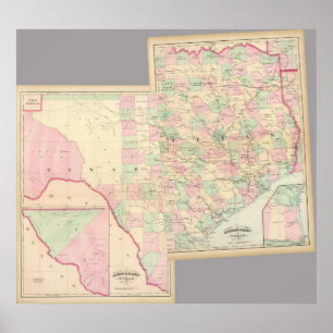Pôster Texas composto