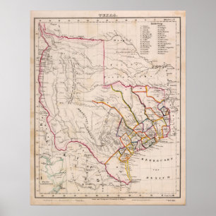 Poster Texas e Oklahoma