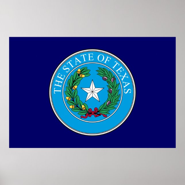 Pôster Texas Excelente Seal (Frente)