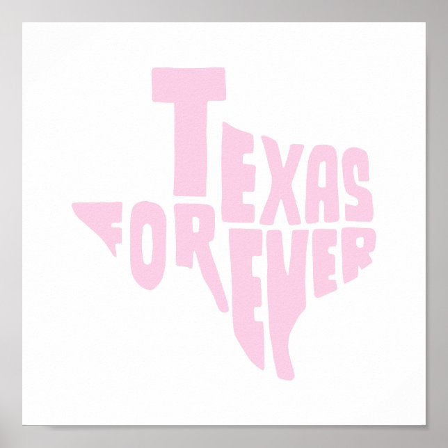 Poster Texas Forever (Frente)