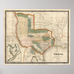 Pôster Texas, pela rebarba de David H