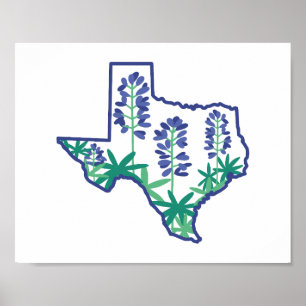 Poster Texas Poster, Texas State Poster, Texan, Texas
