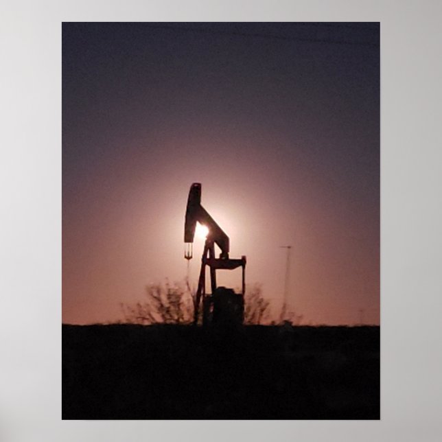 Poster Texas Sunset ~ Brian J. Palfrey (Frente)