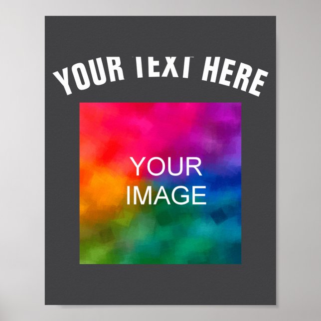 Poster Text Upload Photo Template Boys Kids Modern _2  (Frente)