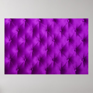 Poster Têxtil violeta roxo veludo capitonê fundo,