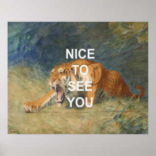 Poster Texto Divertido - Arte + Pintura por Aquarela de T
