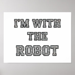 Poster Texto do Robô