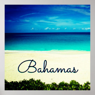 Poster Texto exótico do costume do viagem