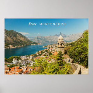 Poster Texto Personalizado Montenegro