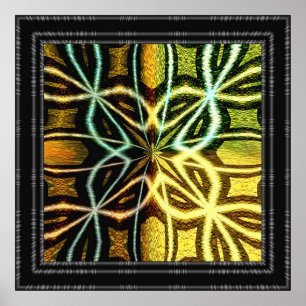 PÔSTER TEXTURA #07 DO ART DECO