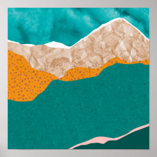 Poster Textura abstrato