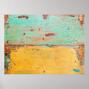 Poster textura antiga do grunge de madeira