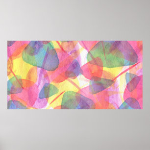 Poster Textura aquosa