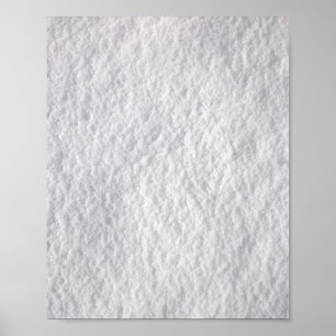 Poster Textura compactada de neve