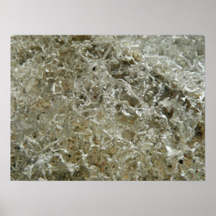 Poster Textura de Abstrato de gelo glacial
