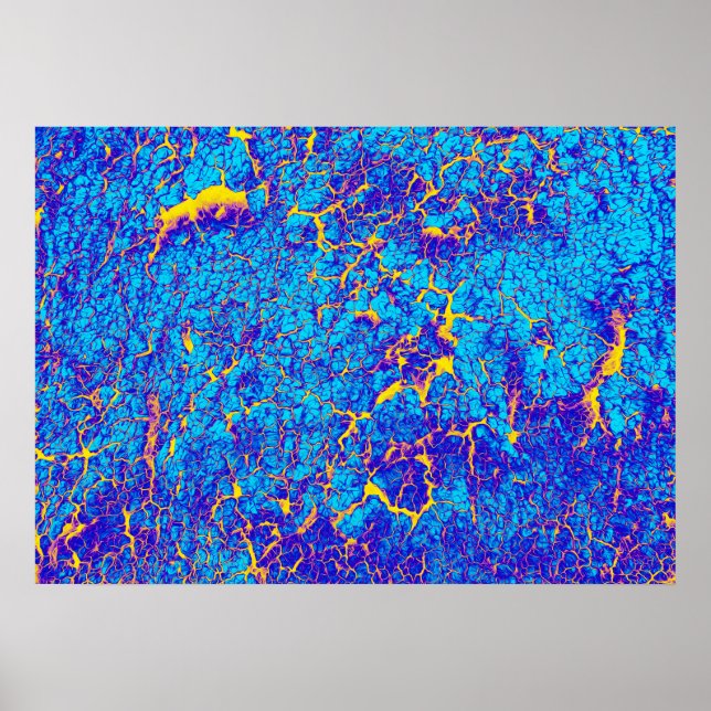 Poster Textura de Abstrato distinto (Frente)