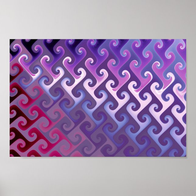 Poster Textura de Abstrato púrpura (Frente)