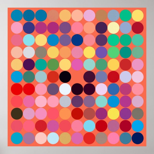 Poster textura de abstrato. Textura colorida. Arte modern (Frente)