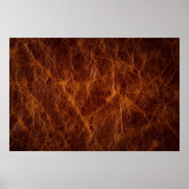 Poster Textura de couro castanho,textura,fundo,ar (Frente)