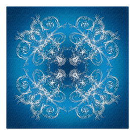 Pôster textura de gradiente abstrato barroco.